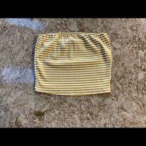 Strapless Crop top